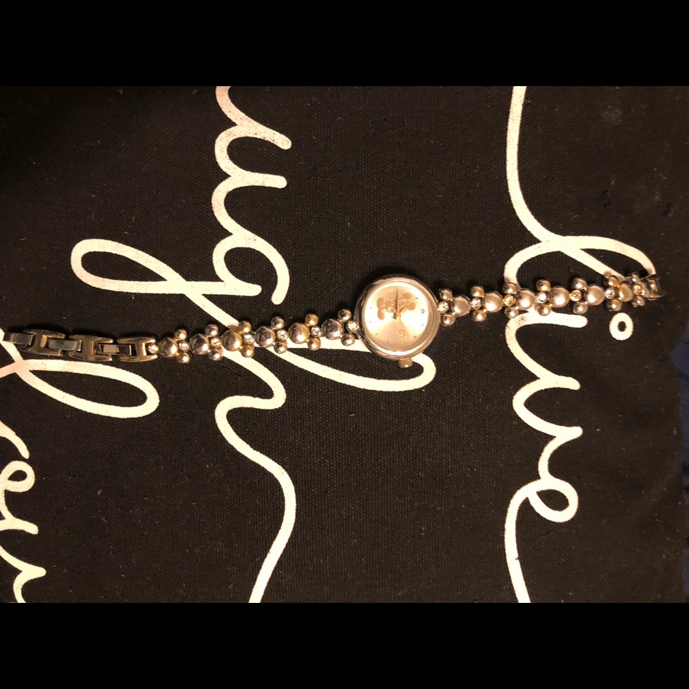Used Mickey Mouse Silver & Gold watch